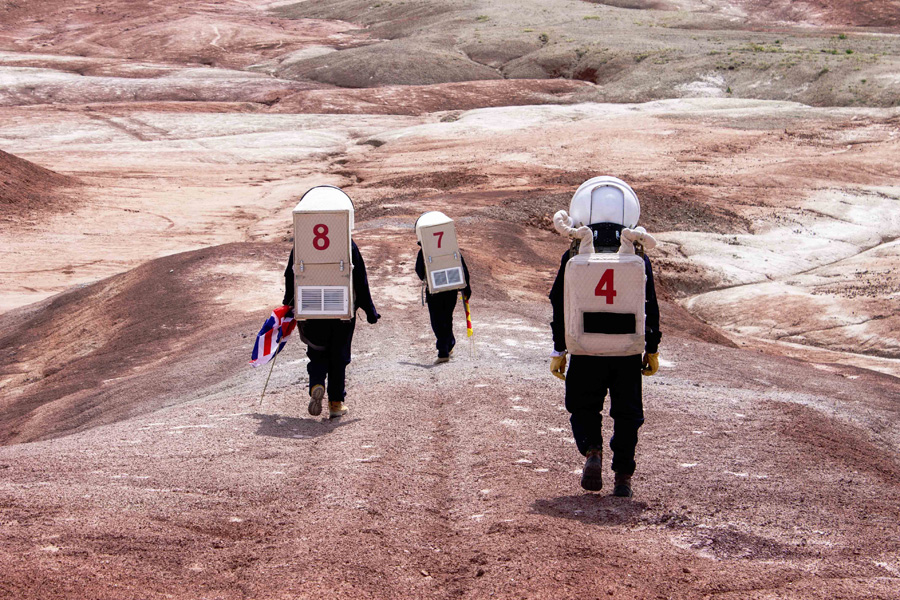 Misión LATAM III realizada en las instalaciones de la Mars Desert Research Station, en Utah (USA), el mayo de 2019. © Mariona Badenes Agustí