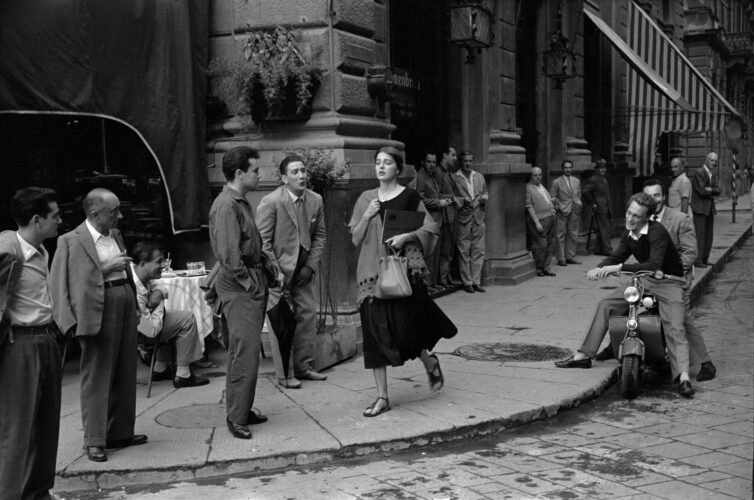 Ruth Orkin. American Girl in Italy, Florence, 1951