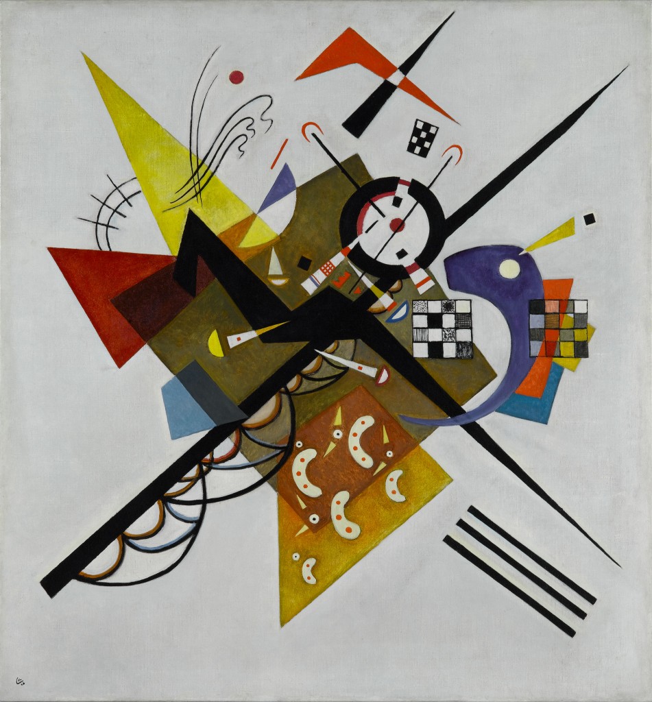 Wassily Kandinsky. Auf Weiss II (En blanco II), 1923