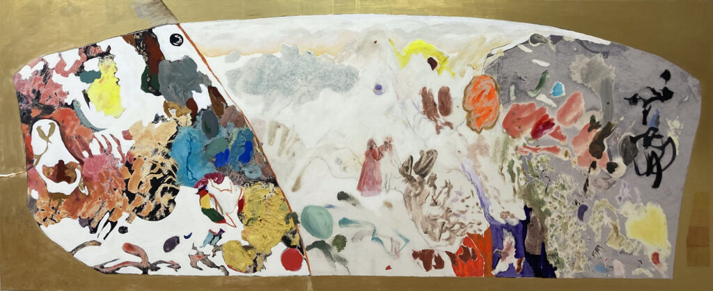 Carlos Franco. Dante y Virgilio II, 2018