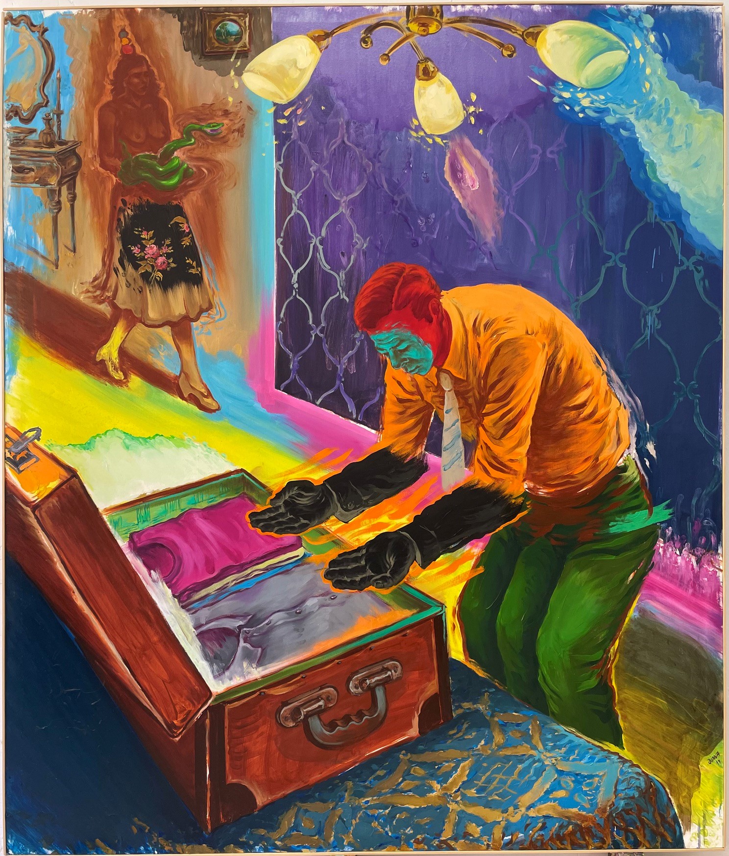 Juana González. Maleta, 2018