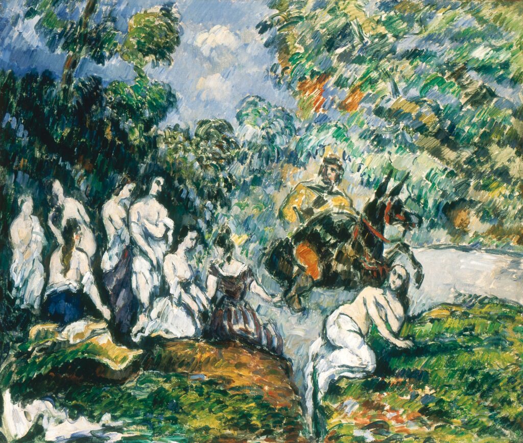 Cézanne. Escena legendaria o Sancho en el agua, hacia 1878. Colección Pérez Simón © Arturo Piera