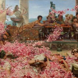 Lawrence Alma-Tadema. Las rosas de Heliogábalo, 1888. Colección Pérez Simón © Studio Sébert Photographes