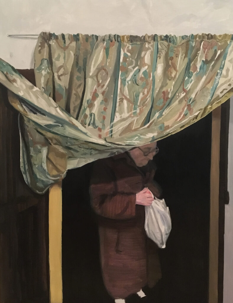 Virginia Bersabé. La cortina, 2018
