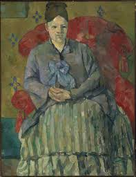Paul Cézanne. Madame Cézanne en un sillón rojo, 1877. Museum of Fine Arts Boston