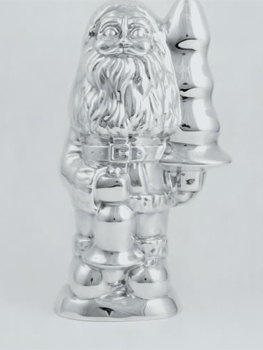 Paul McCarthy. Silver Santa, 2009