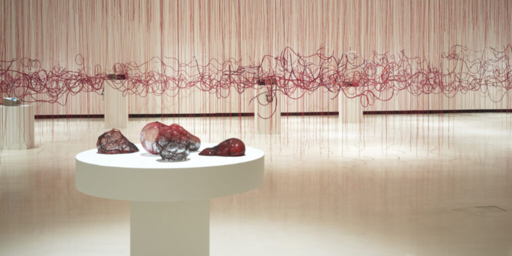 Chiharu Shiota. My House is your House. Azkuna Zentroa