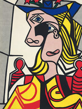 Roy Lichtenstein. Woman with Flowered Hat