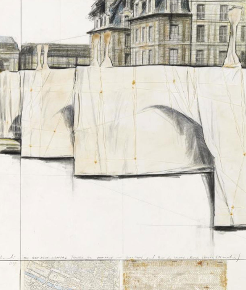Christo, The Pont-Neuf Wrapped (1975)