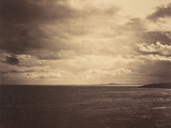 Gustave Le Gray. Cloudy Sky—Mediterranean Sea, 1857