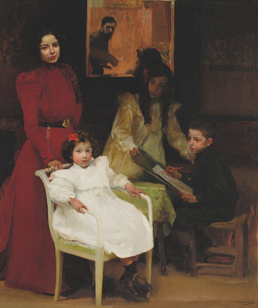 Joaquín Sorolla. La familia, 1901. Museo de la Ciudad, Valencia