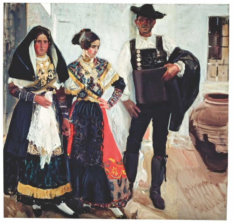 Joaquín Sorolla. Tipos de Salamanca, 1912. Museo Sorolla