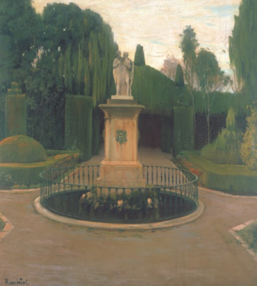 Santiago Rusiñol. Jardín de Valencia, 1912