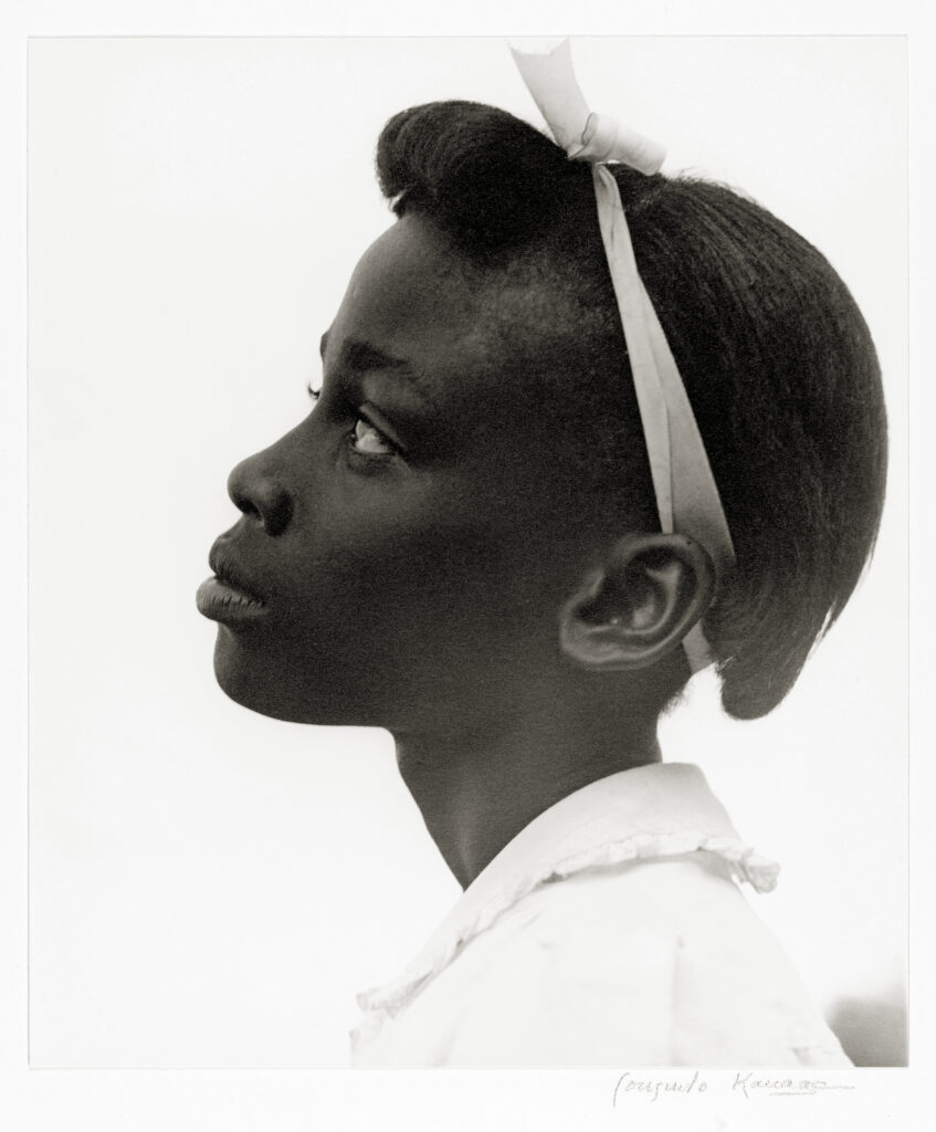 Consuelo Kanaga. Young Girl in Profile, 1948. Brooklyn Museum