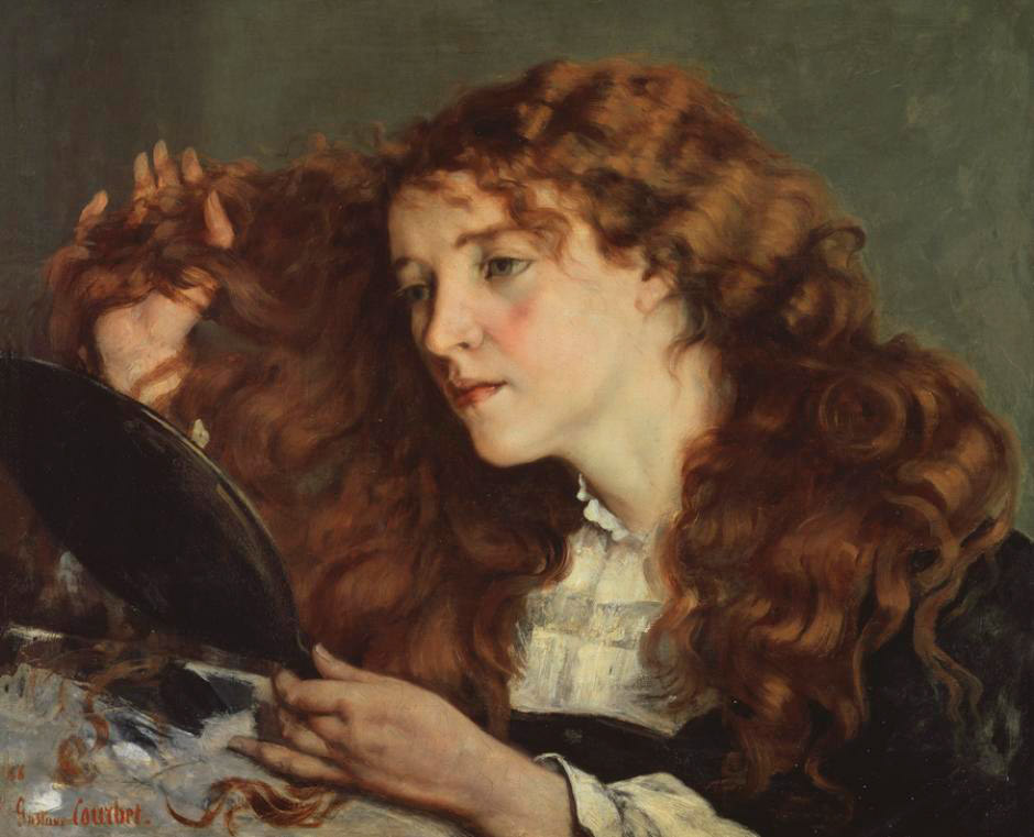 Gustave Courbet Jo, la belle Irlandaise, 1866 Öl auf Leinwand, 54 x 65 cm © Nationalmuseum, Stockholm Foto: Nationalmuseum