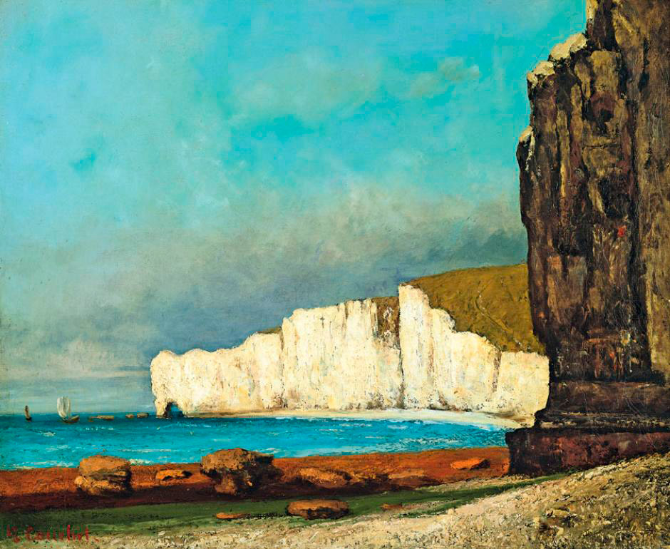 Gustave Courbet Paysage côtier, 1866 Öl auf Leinwand, 46,2 x 55,6 cm © Leopold Museum, Wien, Foto: Leopold Museum, Wien