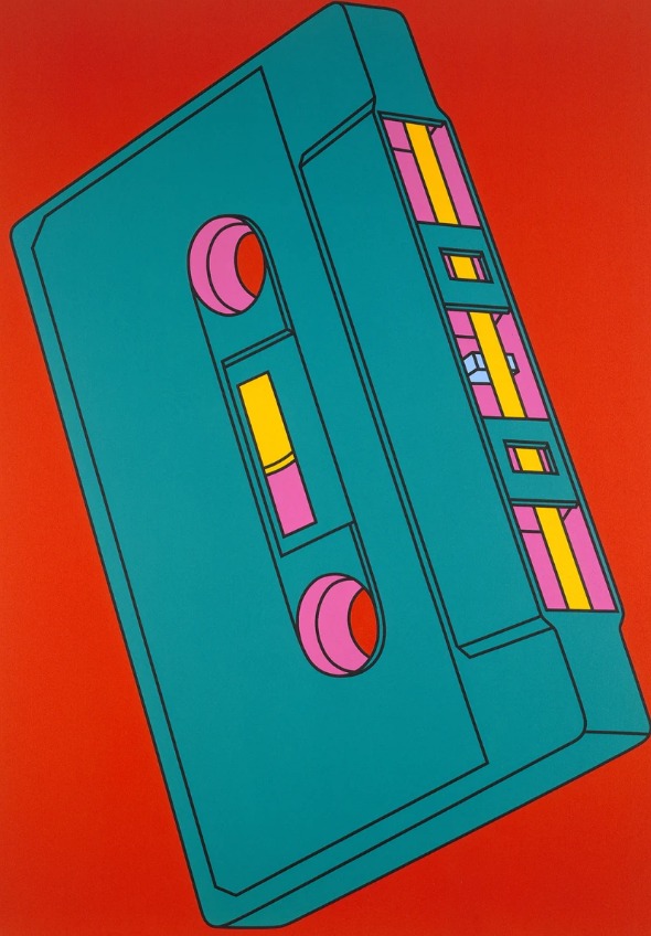 Michael Craig-Martin. Cassette, 2002. Cortesía Gagosian