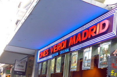 Cines Verdi, Madrid