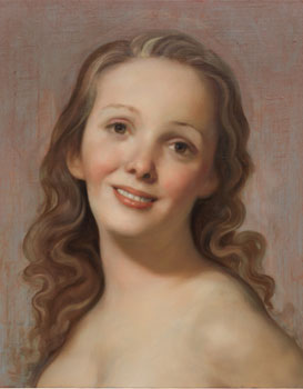 John Currin. Rosalba, 2019