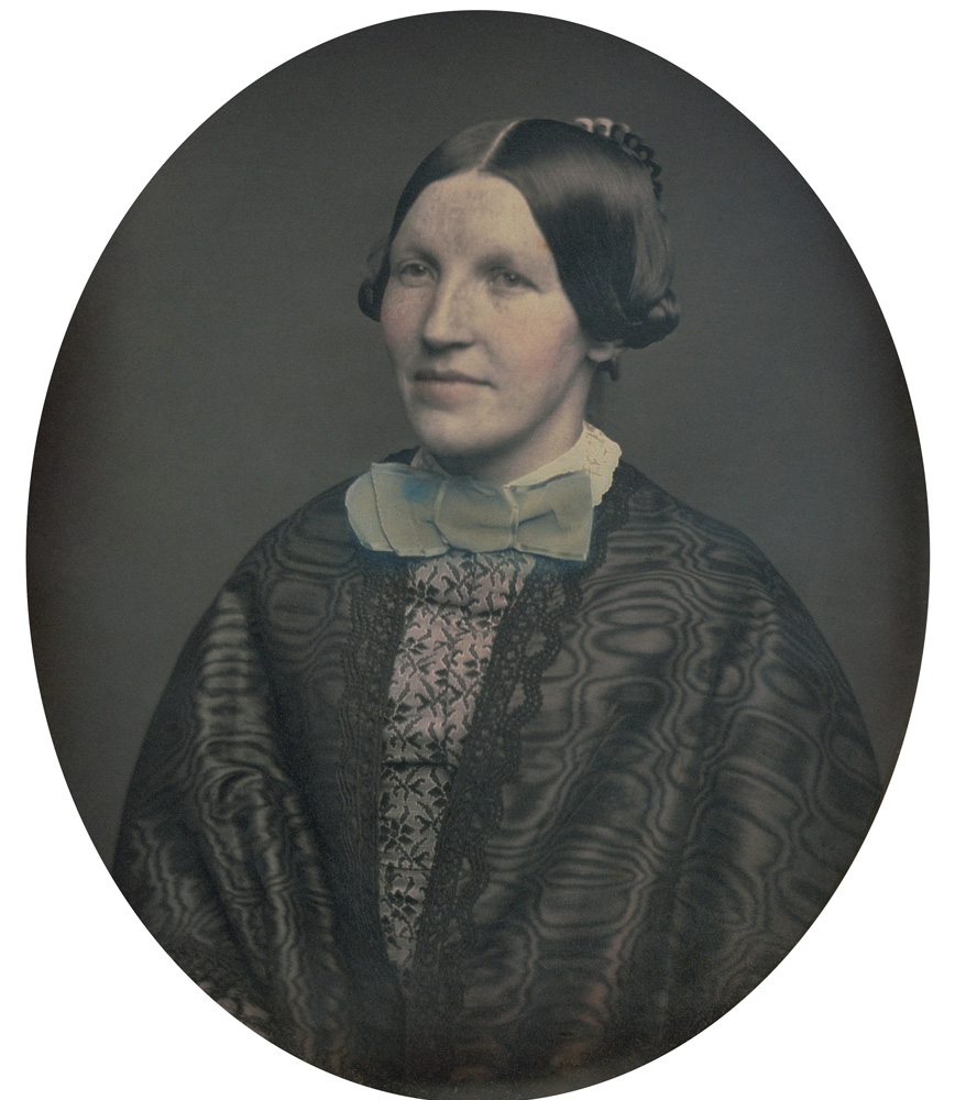 Autoría desconocida. Retrato de una mujer, hacia 1852-1854. CRDI. Colección Joan Basseda Casas