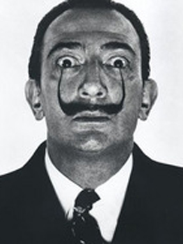 Philippe Halsman y Salvador Dalí, Dalí’s Mustache, 1953, Privatsammlung Wien/Private Collection, Vienna. © Magnum Photos / Fundació Gala-Salvador Dalí, Figueres, 2011