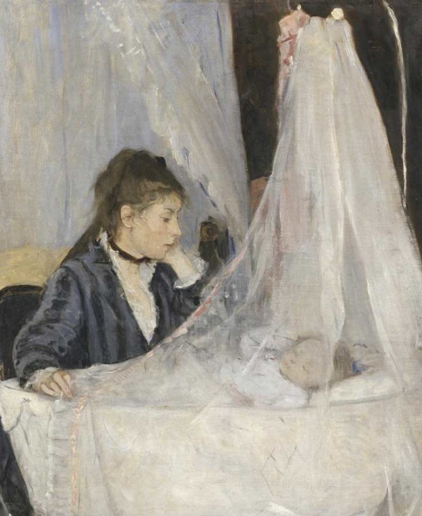 Berthe Morisot. The Cradle, 1872. Musée d´ Orsay