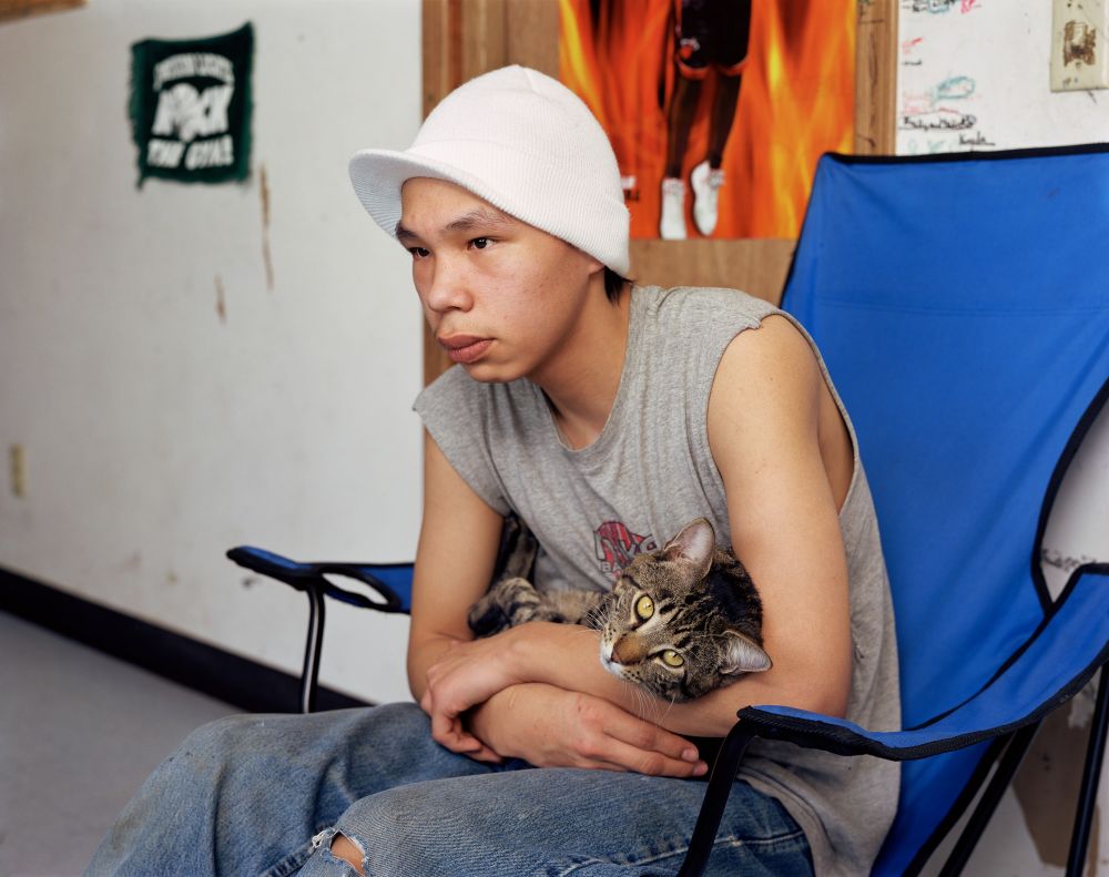 Dana Lixenberg. Amos Olanna, 2007. Serie The Last Days of Shishmaref