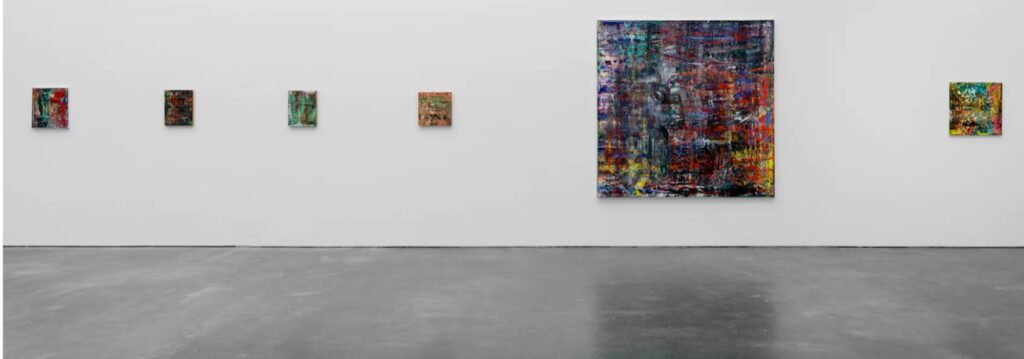Gerhard Richter en David Zwirner Nueva York, 2023