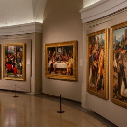 Imagen de la sala dedicada a Juan de Juanes. Foto © Museo Nacional del Prado