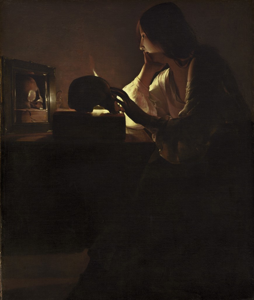 Georges de la Tour. La Magdalena penitente, hacia 1635-1640. National Gallery of Art, Washington