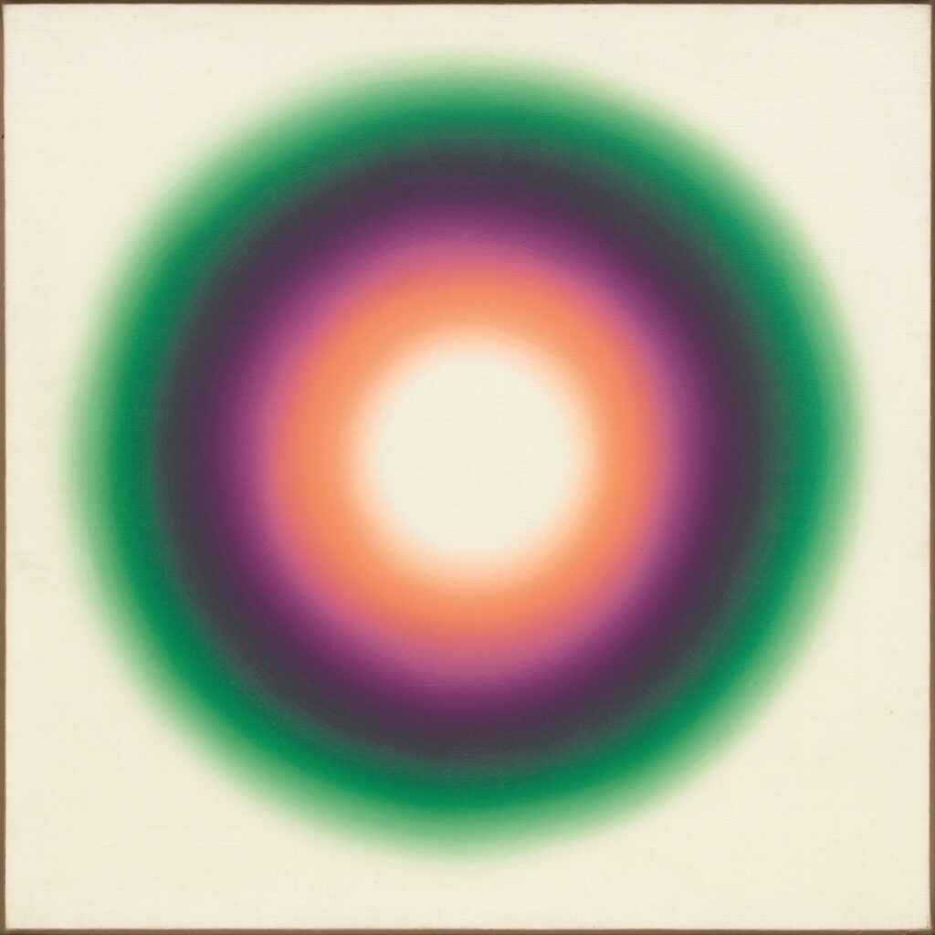 Wojciech Fangor. Number 17, 1963. The Museum of Modern Art, New York. © Wojciech Fangor © Fotografía: The Museum of Modern Art, New York / 2025 Scala Archives