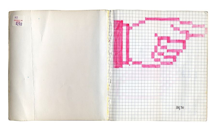 Susan Kare. Sketches for a Graphic User Interface Icon, 1982