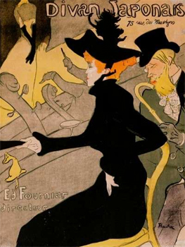 Toulouse-Lautrec. Divan japonais, 1893