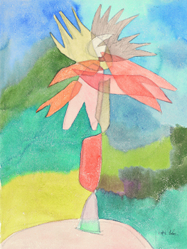 Paul klee. Junge Palme [Joven palmera], 1929