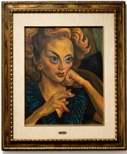 Diego Rivera. Retrato de actriz, 1948. Exposición en Casa de México en España. Del 3 de octubre de 2019 al 16 de febrero de 2020
