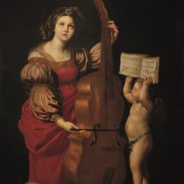 Copia de Domenichino. Santa Cecilia, siglo XVII. Fotografía: Javier Broto