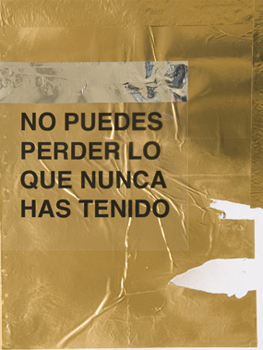 Miquel Mont. No puedes perder lo que nunca has tenido, 2010 