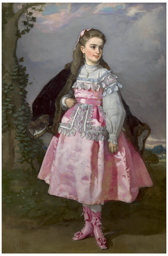 Eduardo Rosales. Concepción Serrano, después condesa de Santovenia, 1871. Museo Nacional del Prado