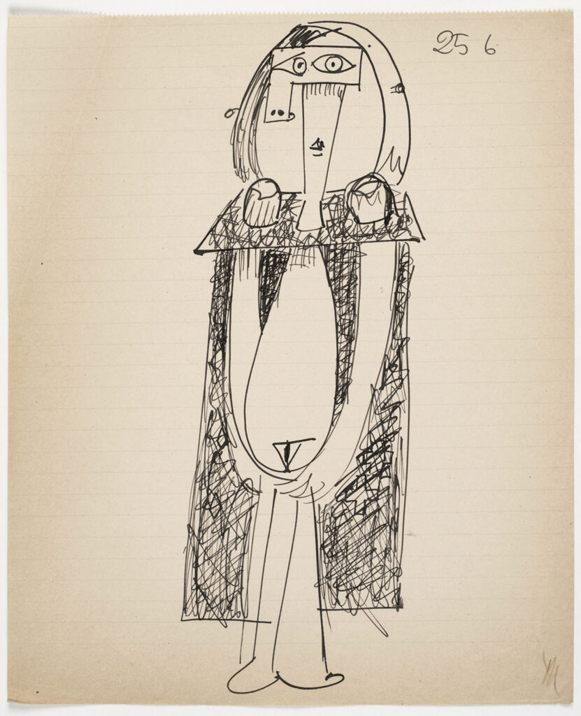 Dora Maar. Mujer con capa, 1939