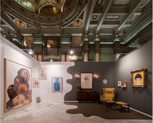 Drawing Room 2018. Círculo de Bellas Artes de Madrid. Stand de la galería Yusto/Giner