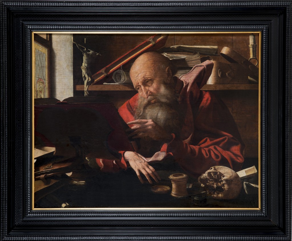 Marinus Van Reymerswaele. San Jerónimo en su estudio 