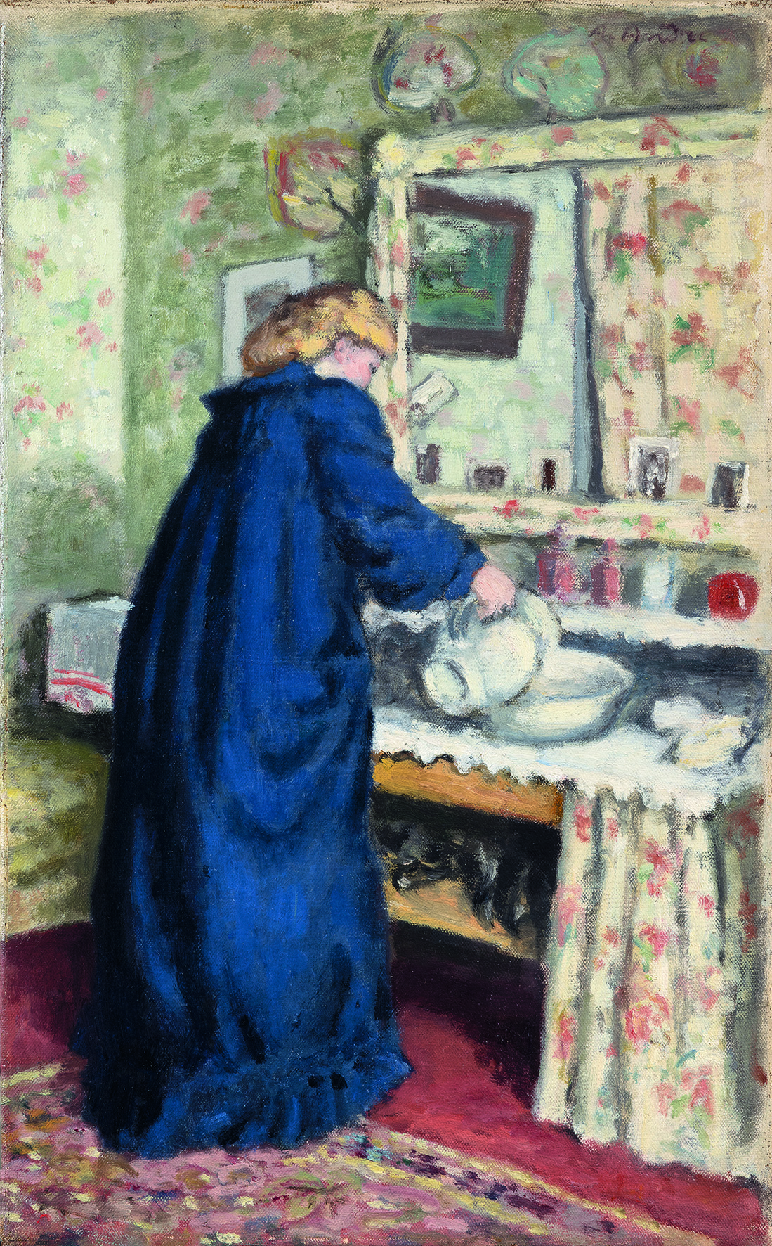 Albert André. Femme faisant sa toilette, hacia 1901. Colección particular Photo Archives Durand-Ruel © Durand-Ruel & Cie. © Albert André, VEGAP, Madrid, 2024