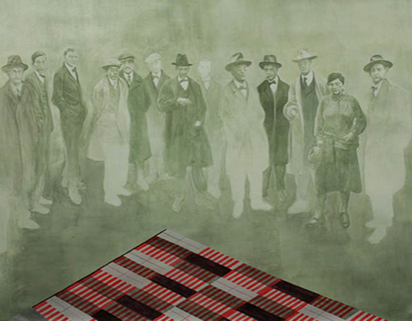 Gonzalo Elvira. "Bauhaus, 1919. Modelo para Armar" en la Galería Siboney