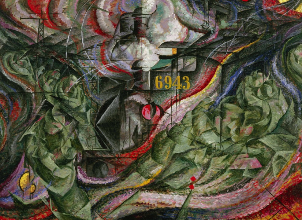 Umberto Boccioni. Estados mentales I. Los adioses, 1911. The Museum of Modern Art, Nueva York