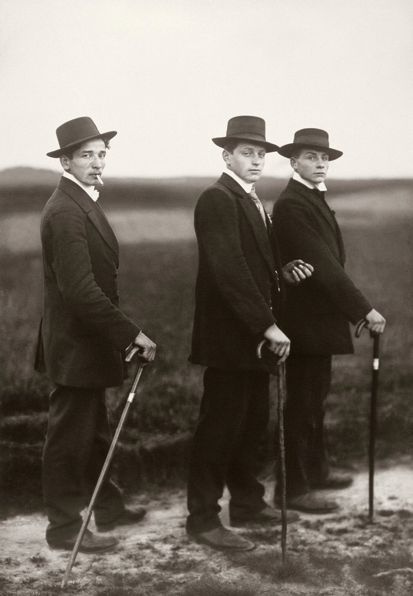 August Sander. Young farmers, 1914. Bernal Espacio