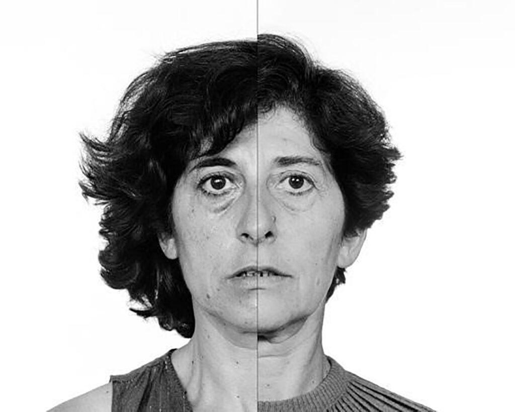 Esther Ferrer. Serie Autorretrato en el tiempo, 1981-2009