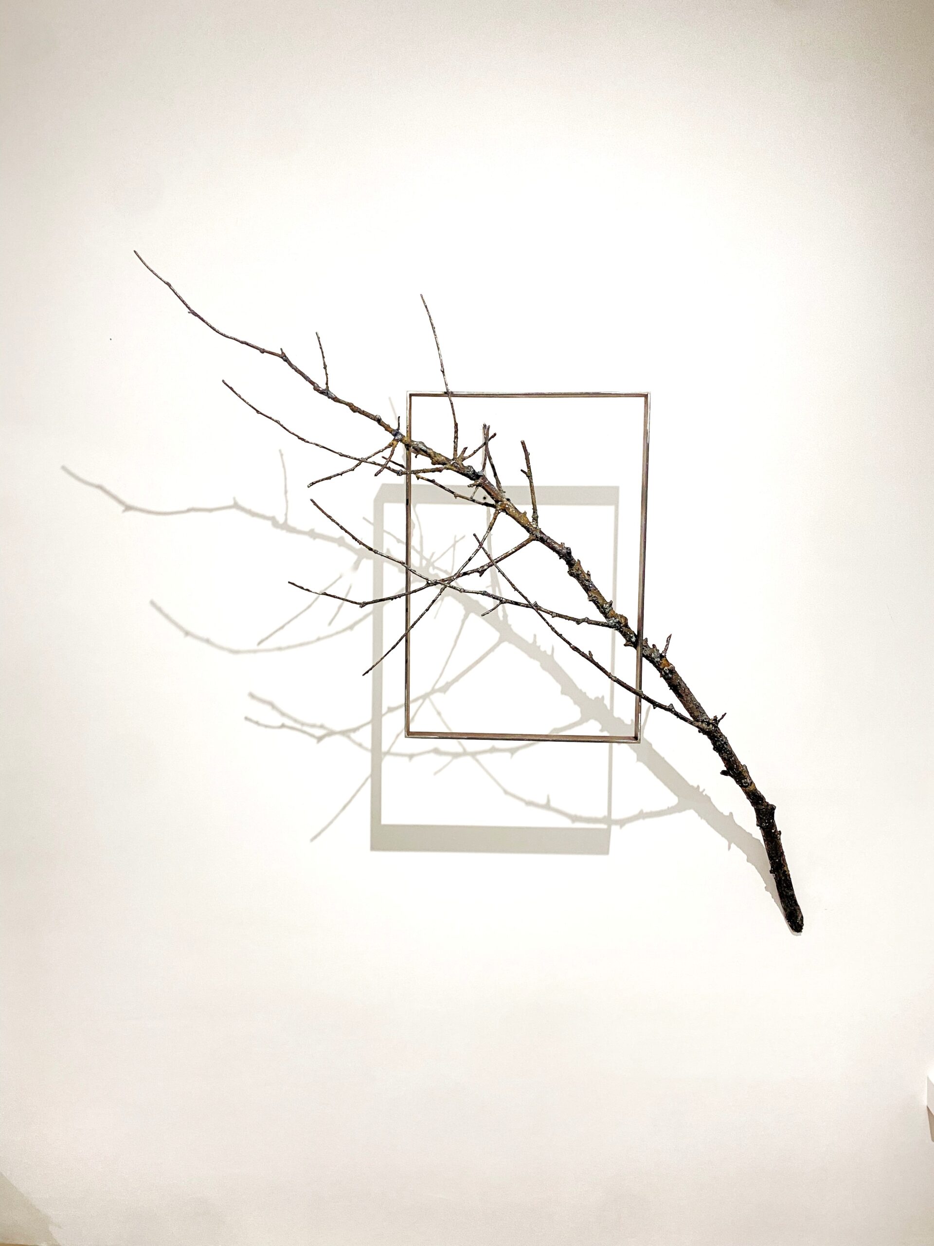 Cristina Almodóvar. Marco suspendido II, 2026. Galería Fernández-Braso