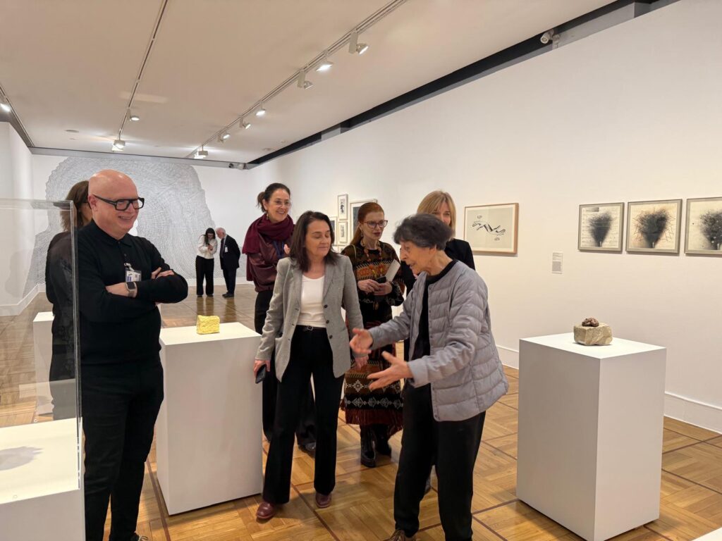 Esther Ferrer. Pliegue y proceso. Museo Casa de la Moneda