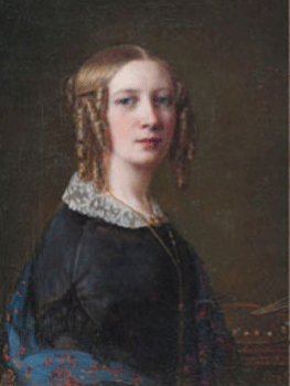 Sophie Adlersparre. Self Portrait. The Royal Swedish Academy of Fine Arts, Stockholm