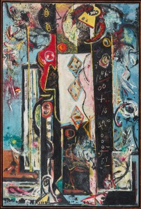 Jackson Pollock. Masculino y femenino (Male and Female), 1942–43